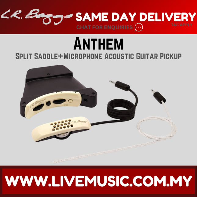 LR Baggs Anthem Split Saddle Acoustic Guitar Pickup