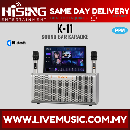 Hising K-11 Karaoke With Display KTV Screen ( K 11 K11 ) Replace K-10 K10
