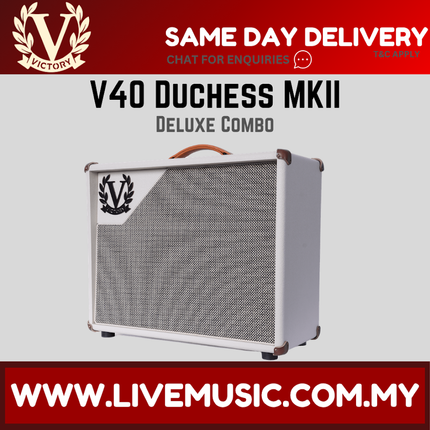 Victory V40 The Duchess MKII Deluxe Combo Amplifier Head