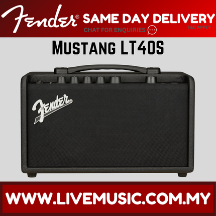 Fender Mustang LT40S Guitar Amplifier, 230V, EU ( LT-40S LT 40S )