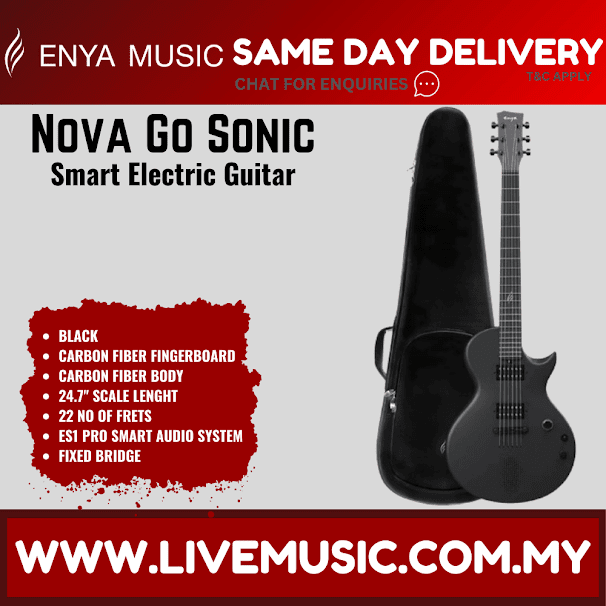 ENYA NOVA GO Sonic Electric Guitar With Bag - ( NOVAGOSONIC / NOVAGO-SONIC )
