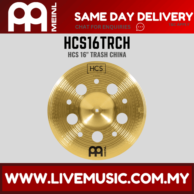 Meinl HCS16TRCH 16" HCS Trash China Cymbal