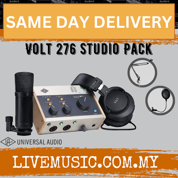 Universal Audio Volt 276 Studio Pack With Mic Stand And Boom Arm ( Volt-276 / Volt276 )