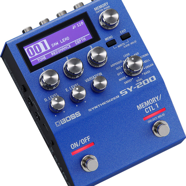 Boss SY-200 Guitar Synthesizer Pedal (SY200)
