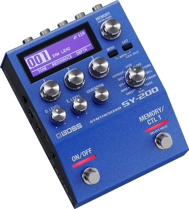 Boss SY-200 Guitar Synthesizer Pedal (SY200)