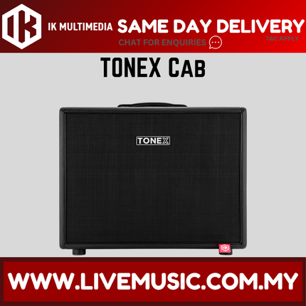 IK Multimedia TONEX Cab 700-watt 1x12-inch Power Guitar Cabinet ( TONEXCAB / TONEX-CAB )