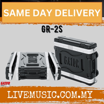 Gator GR-2S 2U Shallow Rack Case (GR2S)