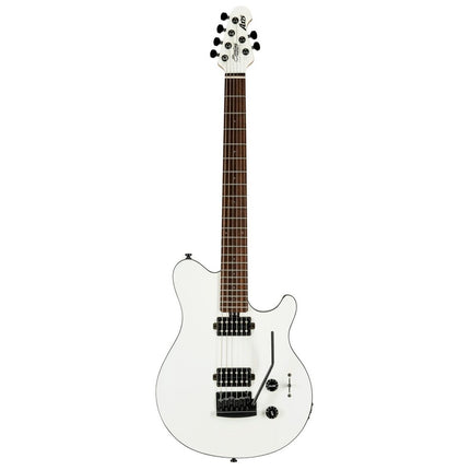 Sterling by Music Man Axis AX3S Electric Guitar, White (AX 3S/AX-3S)