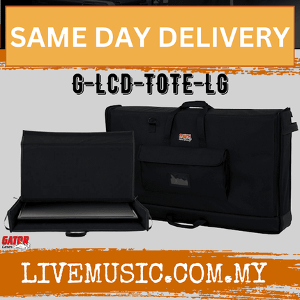 Gator G-LCD-TOTE-LG Padded Transport Bag for 40" - 45" LCD Screens (GLCDTOTELG)