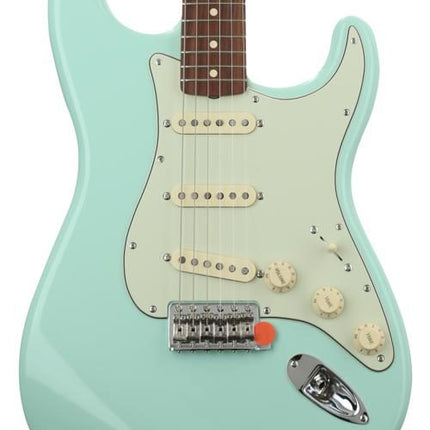 Fender Vintera 60s Stratocaster Electric Guitar, Pau Ferro Fretboard with Bag - Surf Green