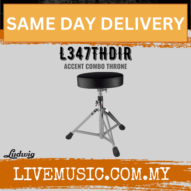 Ludwig L347THDIR Accent Custom Drum Throne