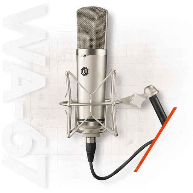 Warm Audio WA-67 Tube Condenser Microphone ( WA67 WA 67 )