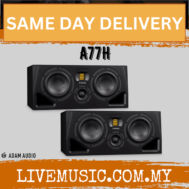 ADAM Audio A77H 7-inch Powered Studio Monitor - Pair