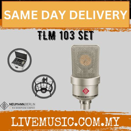 Neumann TLM 103 Anniversary Edition Large-Diaphragm Condenser Microphone -Nickel ( TLM103 / TLM-103 )