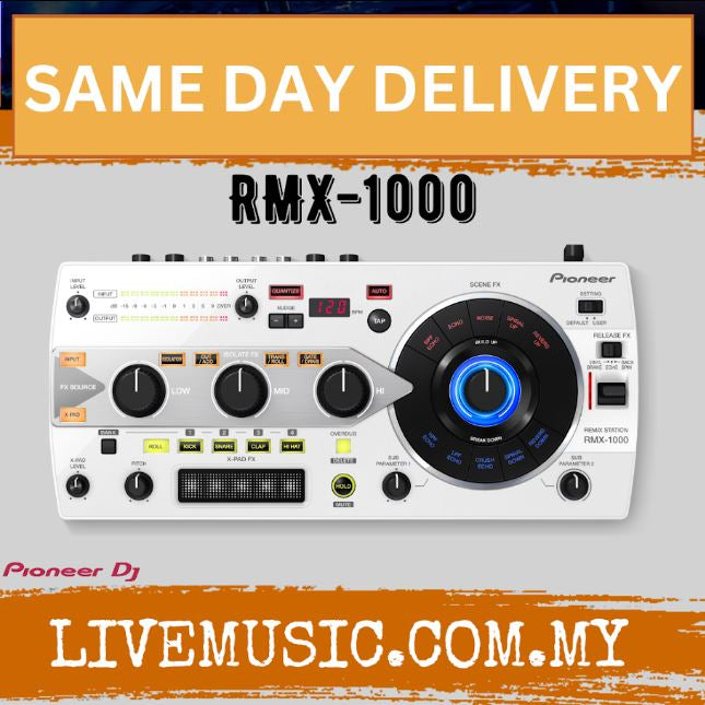 Pioneer DJ RMX-1000 Performance Effects System - White (RMX1000/RMX 1000)