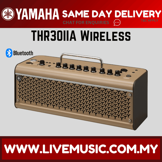 Yamaha THR30 II A Wireless Acoustic 30-watt Modeling Combo w/Bag ( THR30IIA )