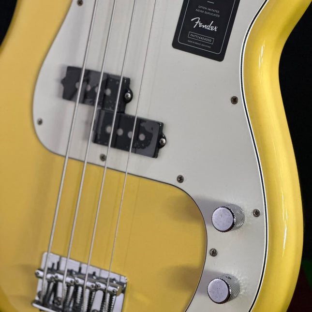 DISPLAY - Fender Player Precision Bass Electric Guitar, Maple Fretboard - Buttercream
