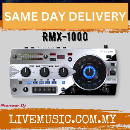 Pioneer DJ RMX-1000 Performance Effects System - Platinum (RMX1000/RMX 1000)