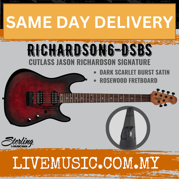Sterling Richardson 6 Cutlass 6 String El Guitar ( RICHARDSON6-DSBS / Richardson6 )