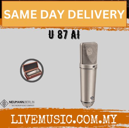 Neumann U 87 Ai Large-diaphragm Condenser Microphone - Nickel (U87Ai / U87 Ai)