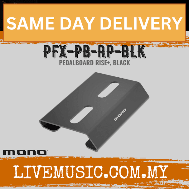 MONO Pedalboard Rise+ - Black (PFX-PB-RP-BLK)