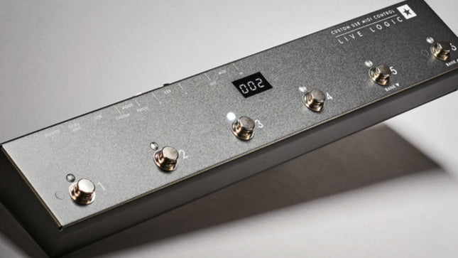 BLACKSTAR Live Logic 6-button MIDI Footcontroller (LIVELOGIC/LIVE-LOGIC)