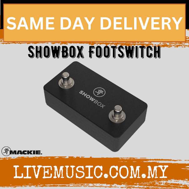 Mackie ShowBox 2-button Footswitch