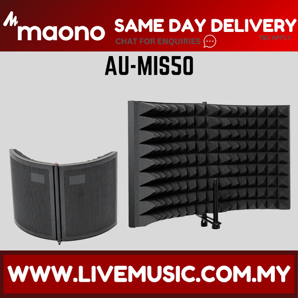 Maono AU-MIS50 Isolation Shield for Panel Sound Absorbing Vocal Recording ( AU MIS50 / AUMIS50 )