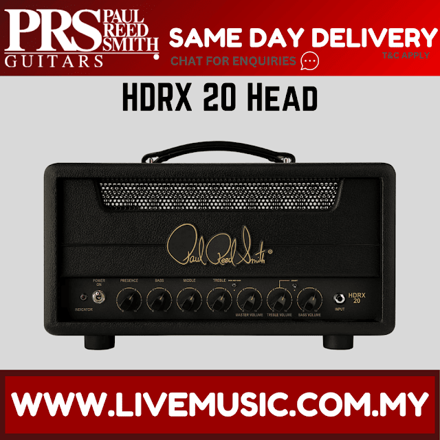 PRS HDRX 20W Valve Amp Head