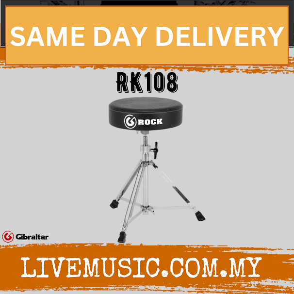 Gibraltar RK108 Rock Series Round Throne (RK 108/RK-108)