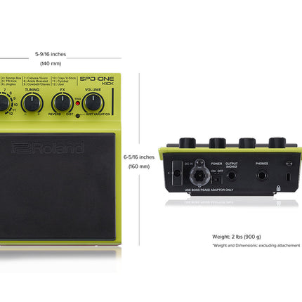 Roland SPD-1K SPD-One Drum Pad-Kick (SPD1K/SPD-1/SPD1)