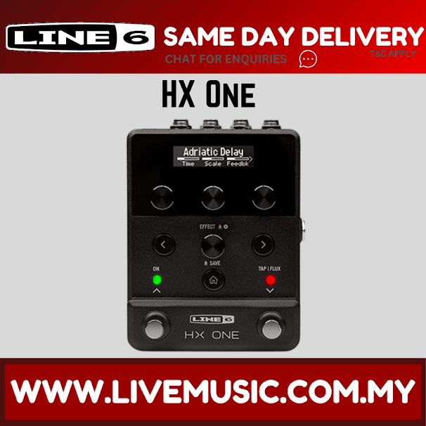 Line 6 HX One Guitar Multi-effects Floor Processor ( HXOne HX-One )