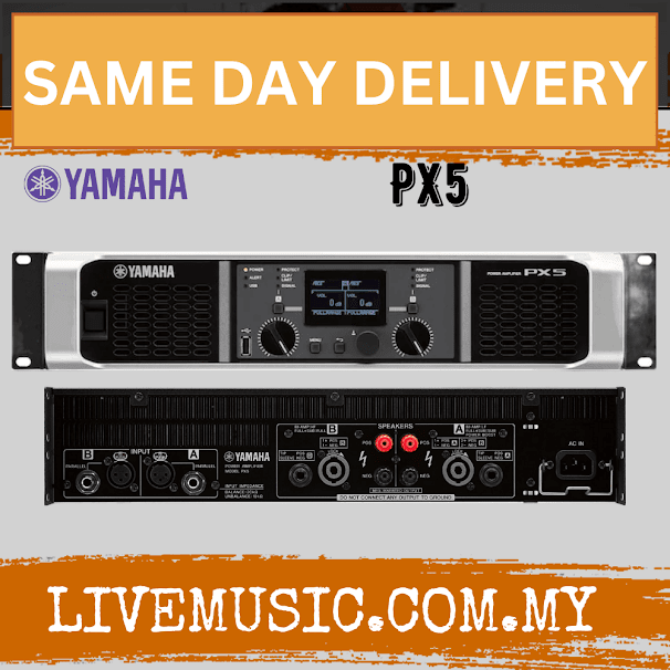 Yamaha PX5 2-channel Power Amplifier ( PX-5 / PX 5 )