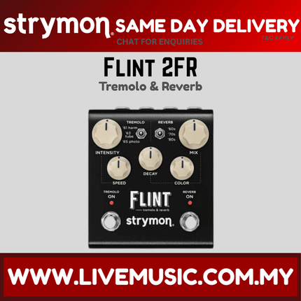 Strymon Flint 2FSR Tremolo & Reverb Guitar Effects Pedal