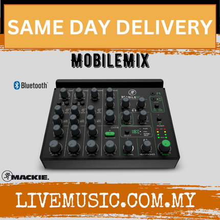 Mackie MobileMix 8-Channel Live Sound and Streaming Mixer
