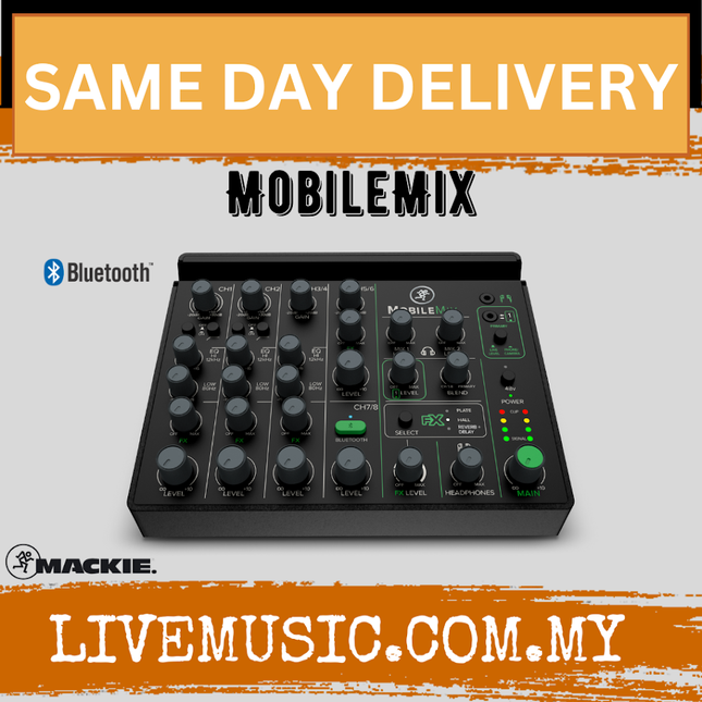Mackie MobileMix 8-Channel Live Sound and Streaming Mixer