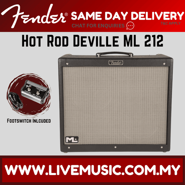 Fender Hot Rod DeVille ML 2X12 inch Michael Landau Signature Guitar Amplifier
