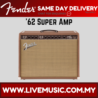 Fender 62 Super Guitar Amplifier, 230V UK