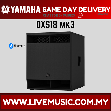 Yamaha DXS18 MK3 18" 2500-watt Active Subwoofer( DXS 18 / DXS-18 / MKIII / MK3 )