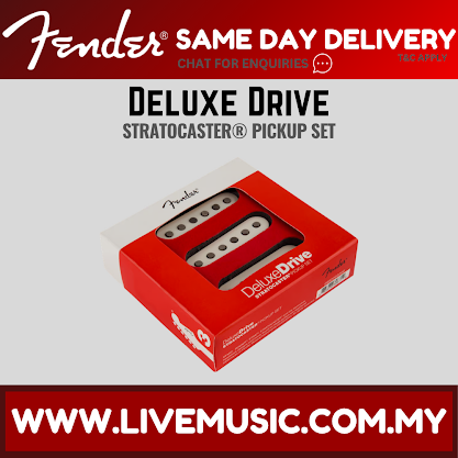 Fender Deluxe Drive Stratocaster Pickup Set, Set of 3