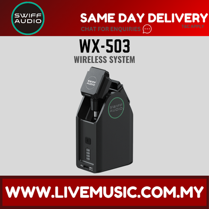 Swiff Audio WX-503 Rechargeable Digital Wireless System ( WX503 / WX 503 )