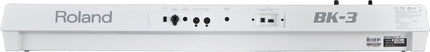 Roland BK-3 - 61 Keys White Backing Keyboard with Note Stand and Adapter (BK3/BK 3)