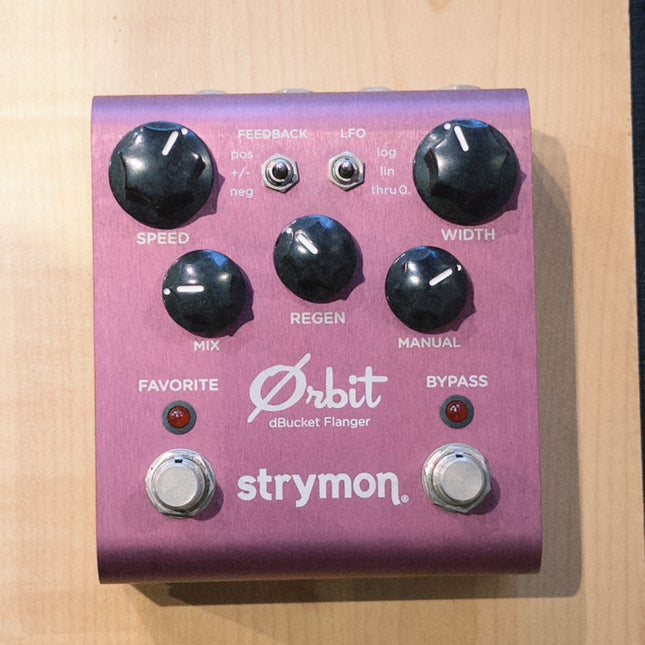 DISPLAY - Strymon Orbit dBucket Flanger Effect Pedal / Flanger Pedal