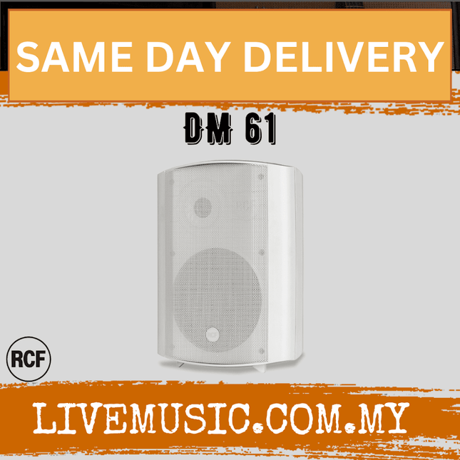 RCF DM 61 TWO-WAY COMPACT SPEAKER ( DM61 / DM-61 )