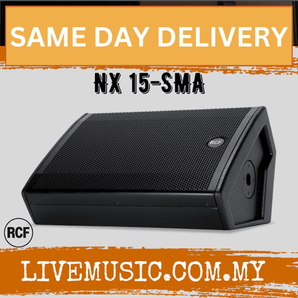RCF NX 15-SMA Active 15" 2-Way Stage Monitor Speaker ( NX15SMA / NX 15 SMA)