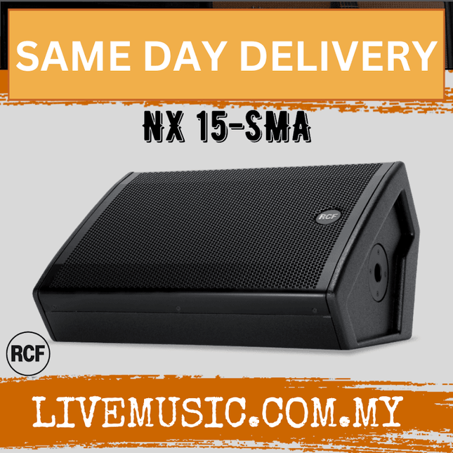 RCF NX 15-SMA Active 15" 2-Way Stage Monitor Speaker ( NX15SMA / NX 15 SMA)