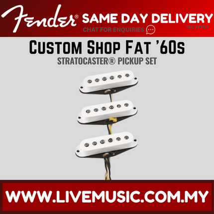 Fender Custom Shop Fat 60s Stratocaster Pickup, Set of 3