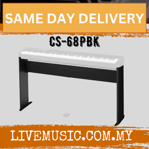 Casio CS-68P Digital Piano Stand For PX-S1100 PX-S3100 - Black ( PXS3100 / PXS1100 / CS68P )