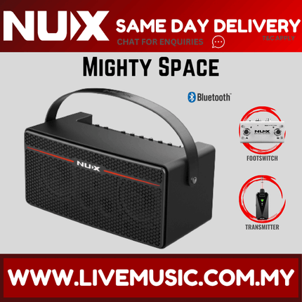 NUX Mighty Space 30 Watts Wireless Modeling Guitar Amplifier