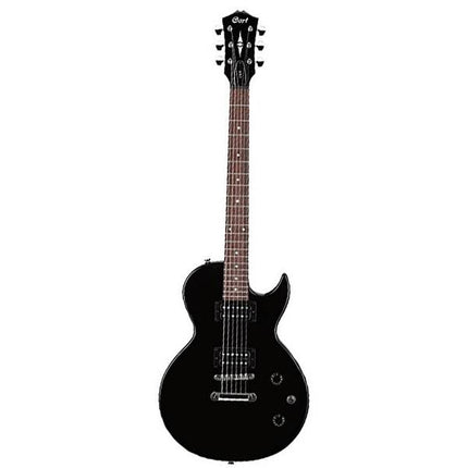 Cort CR50 Electric Guitar Jatoba Fretboard with Gig Bag - Black (CR-50/CR 50)